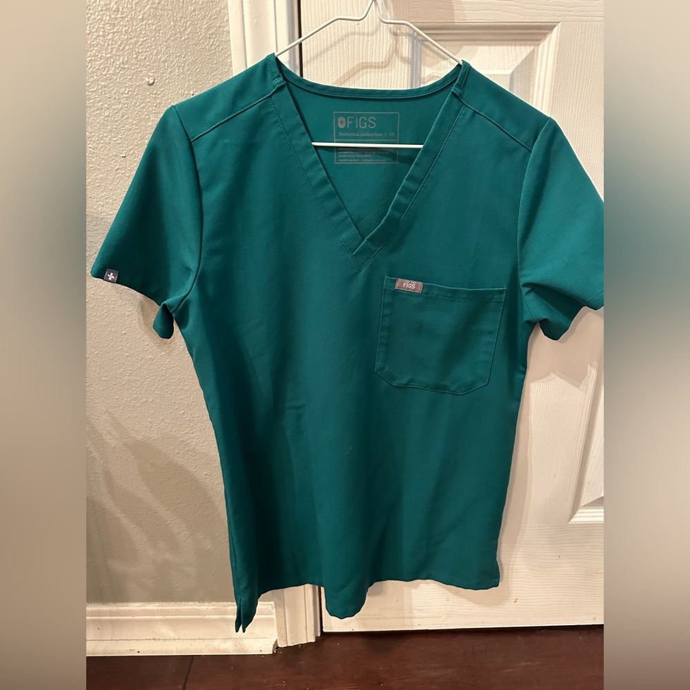 Figs scrub top size XS